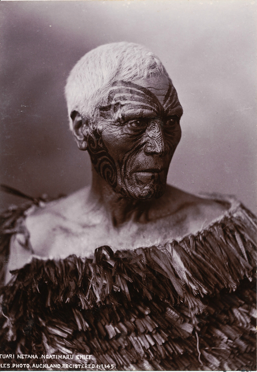 London-based tribal art dealer Lisa Tao will be offering this gelatin silver print photograph of a Maori chief, circa 1890, at the Tribal Art London fair from Sept. 10-13, where it will be priced at £1,000 ($1,660). Image courtesy Lisa Tao and Tribal Art London.